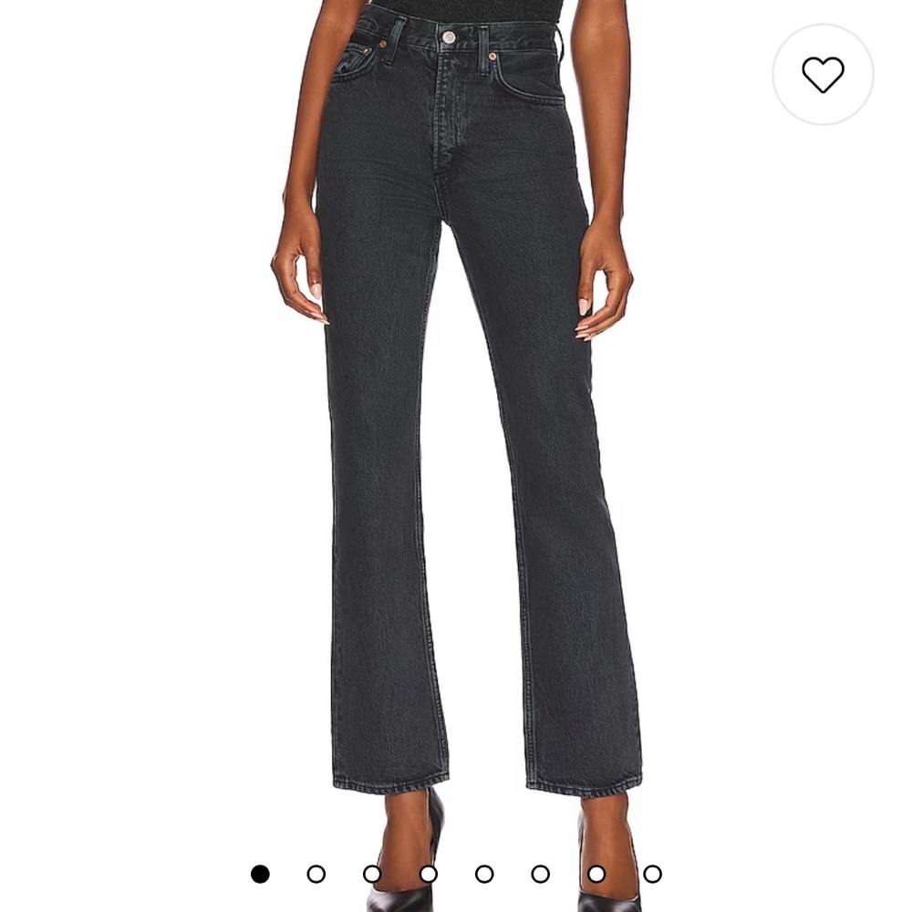 Agolde vintage high rise boot